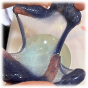 スライムを使っての遊び
