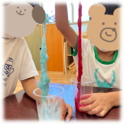 スライムを使っての遊び